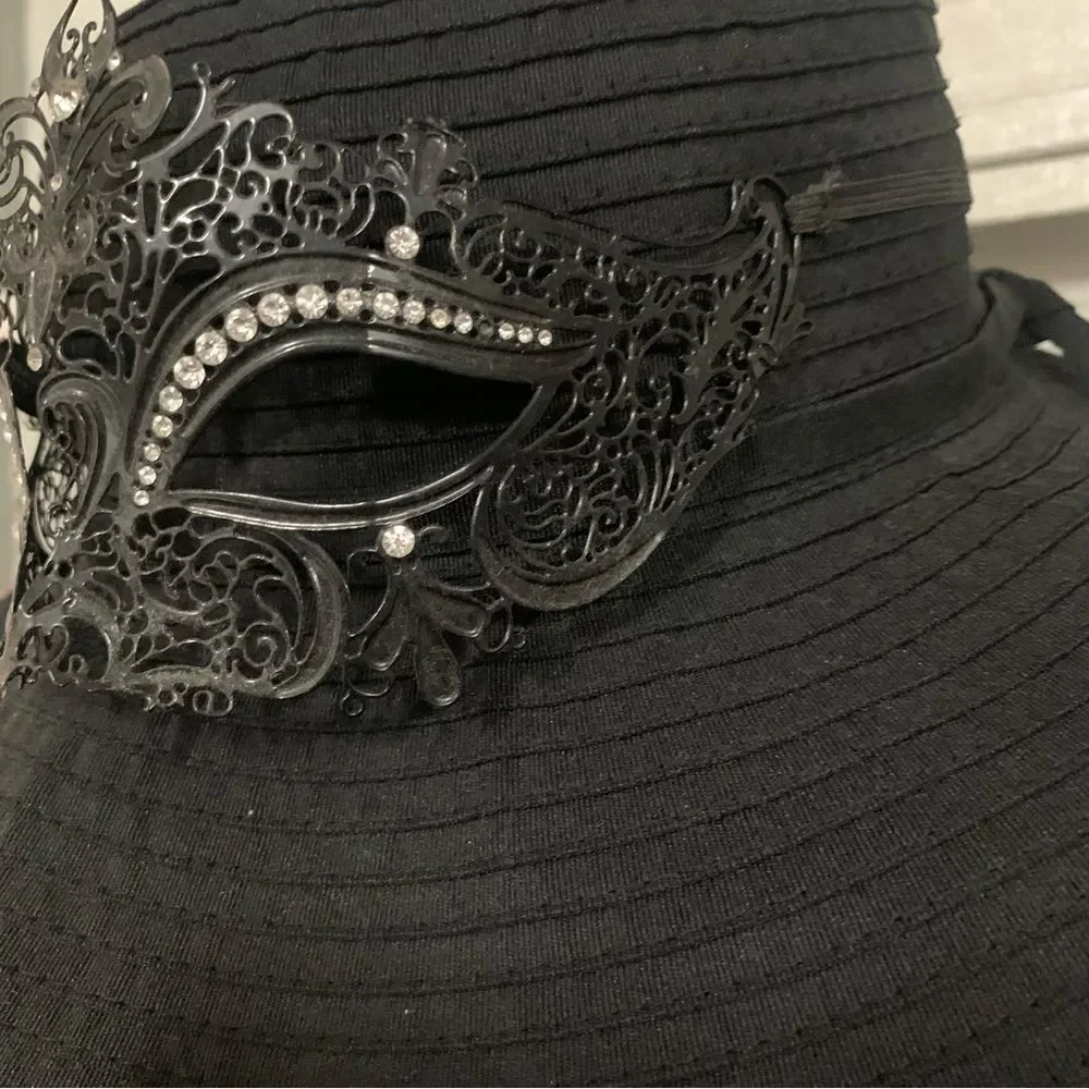 Soft Metal with Rhinestones Masquerade Mask